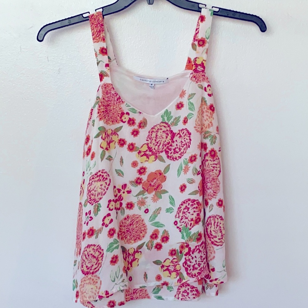Collective Concepts floral tanktop